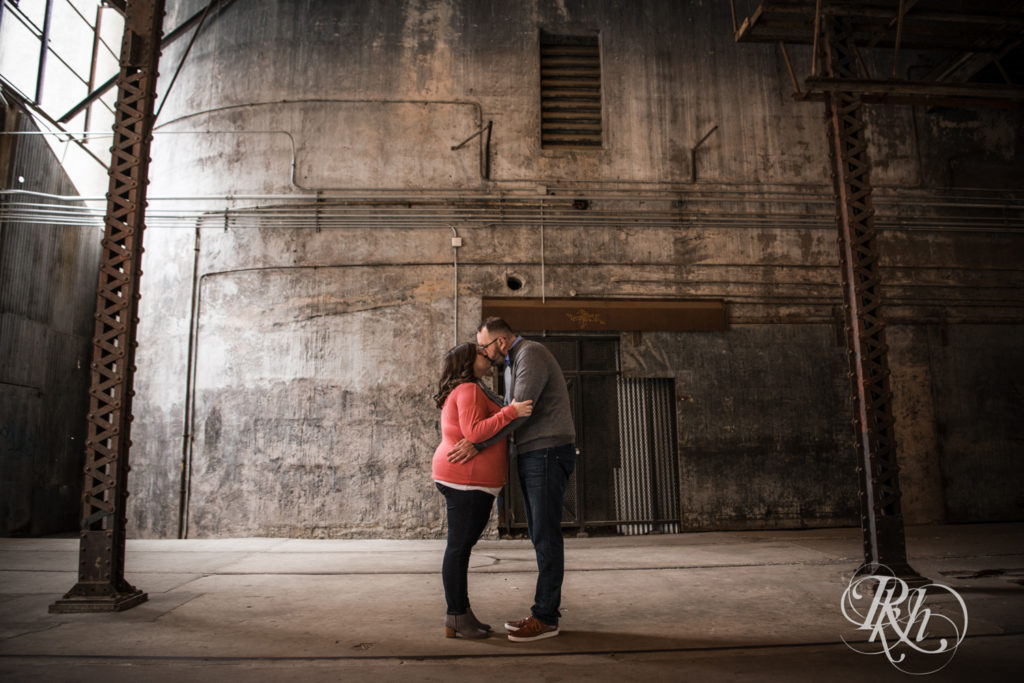 Mill City Ruins engagement photography