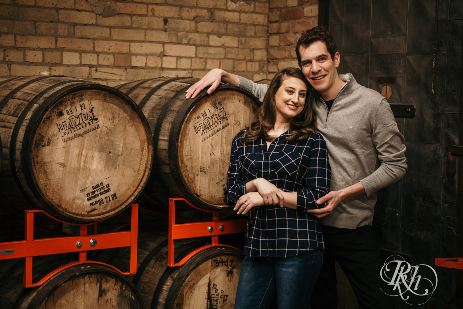 brewery engagement photography