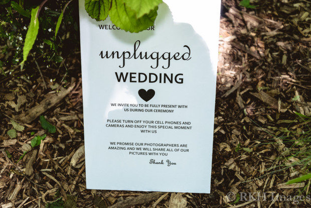  unplugged wedding 