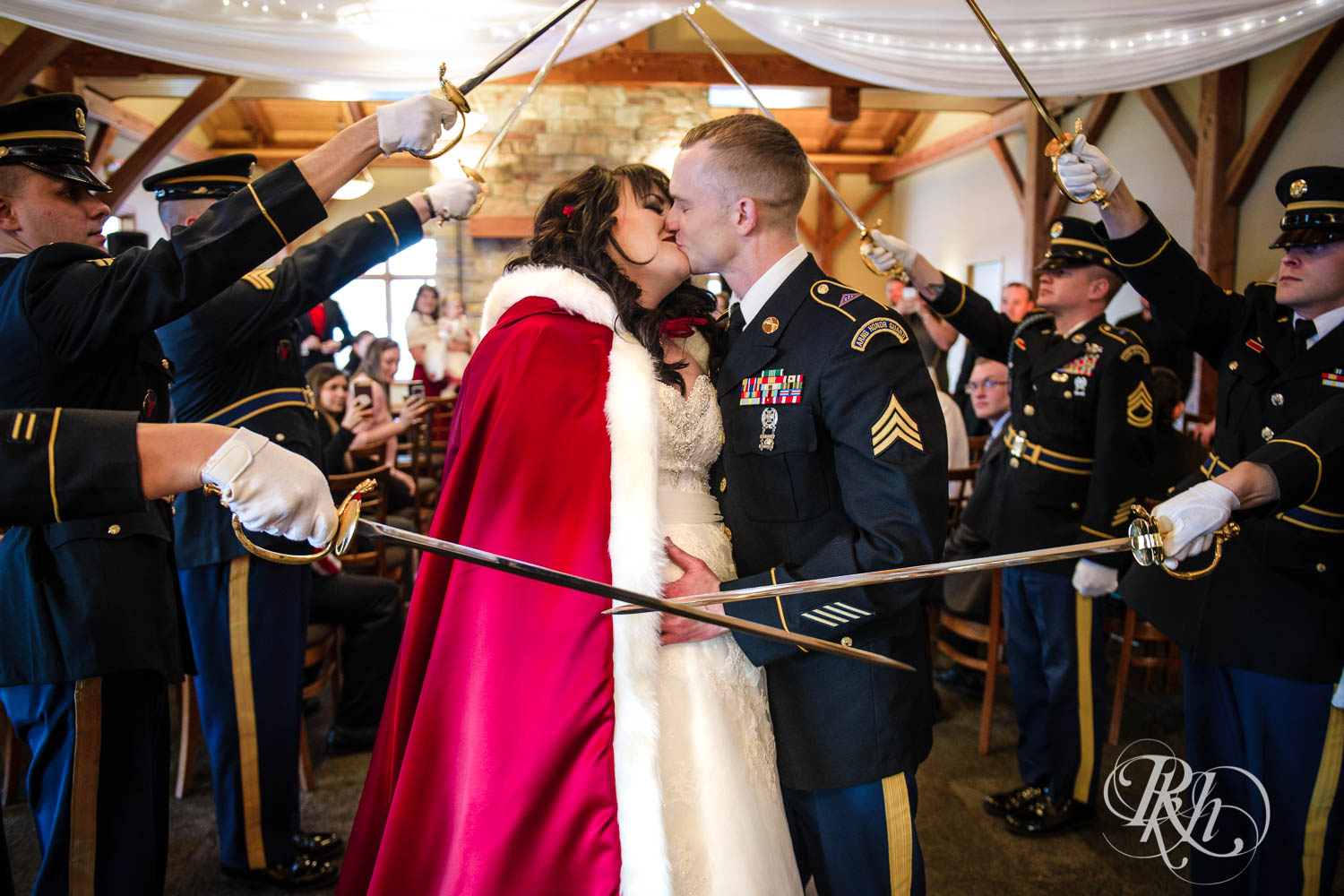 Military wedding Marines