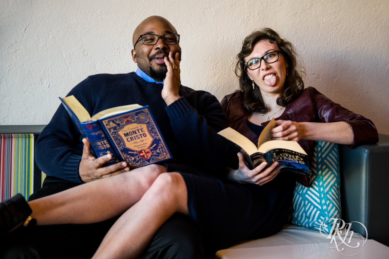 geeky engagement photography
