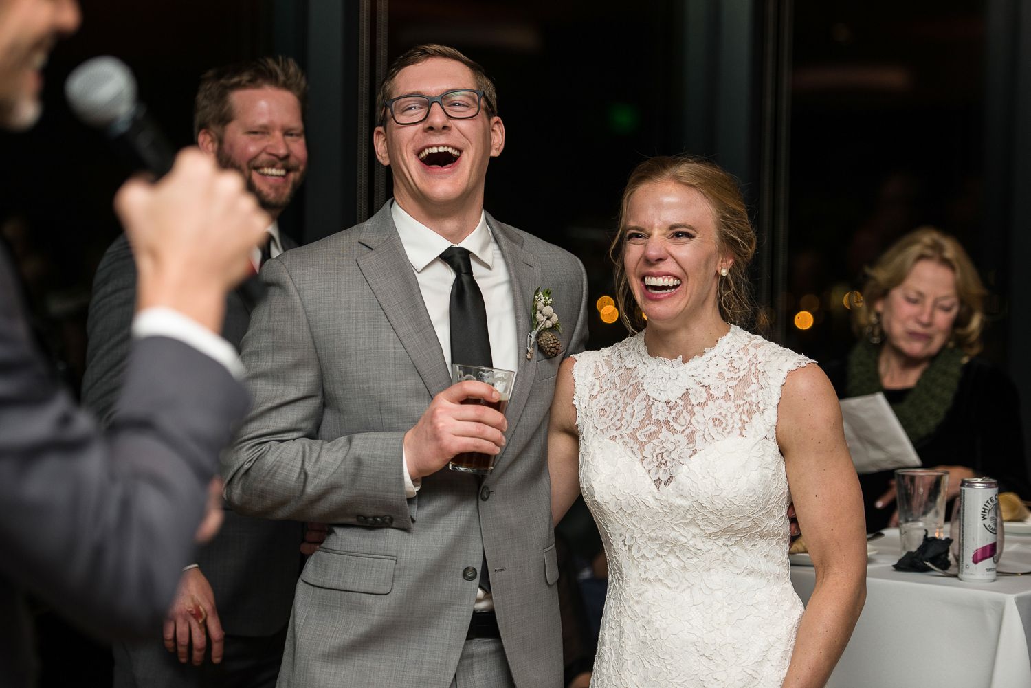 best of 2020 wedding couple laughing
