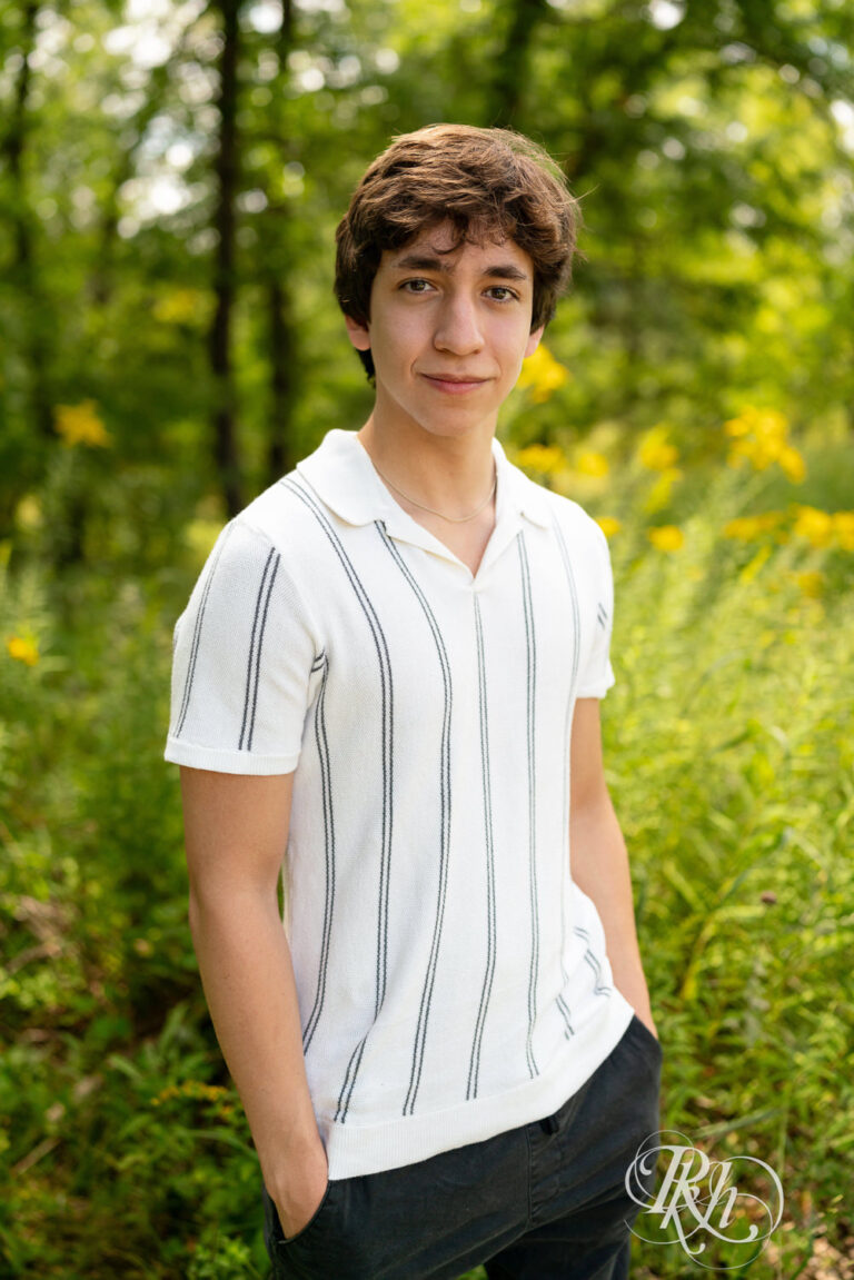 Old Mill Park Senior Photography Quinn Hastings, Minnesota RKH Images